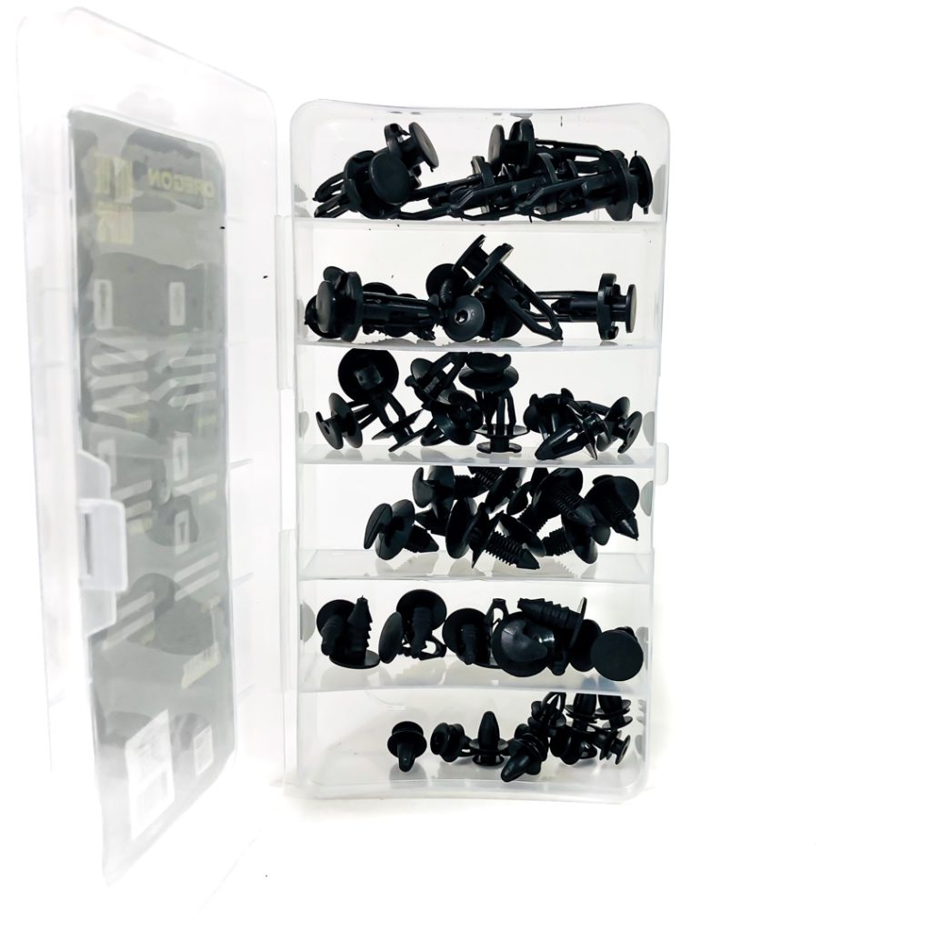 CAJA DE CLIPS GRAMBOX OREGON SURTIDOS 60 UNIDADES – imagen 1