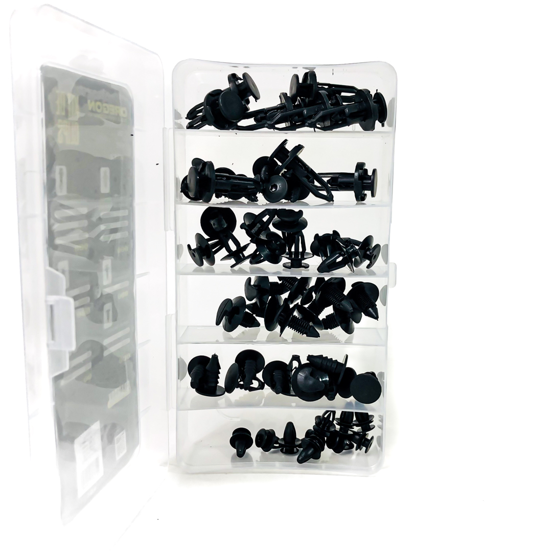 CAJA DE CLIPS GRAMBOX OREGON SURTIDOS 60 UNIDADES