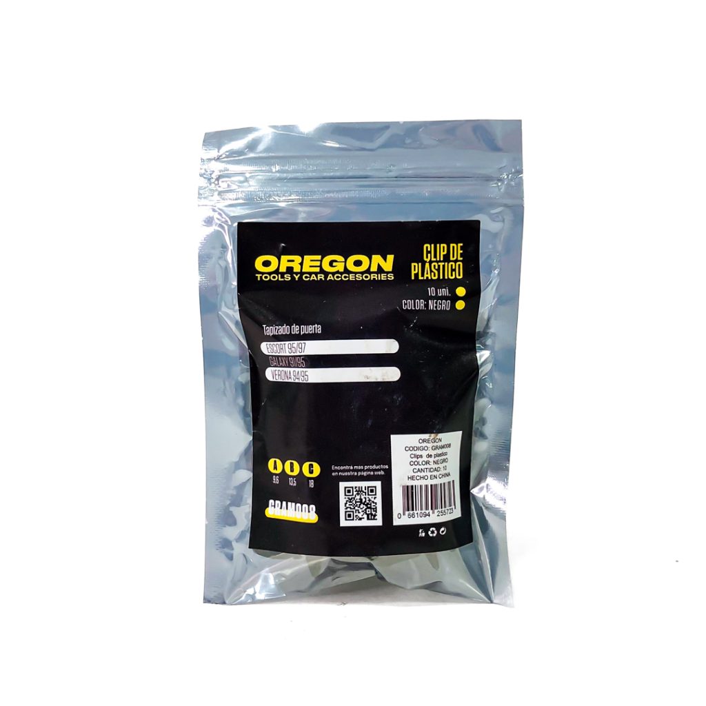 SET DE 10 CLIPS OREGON GRAM008 TAPIZADO PUERTA FORD – imagen 4