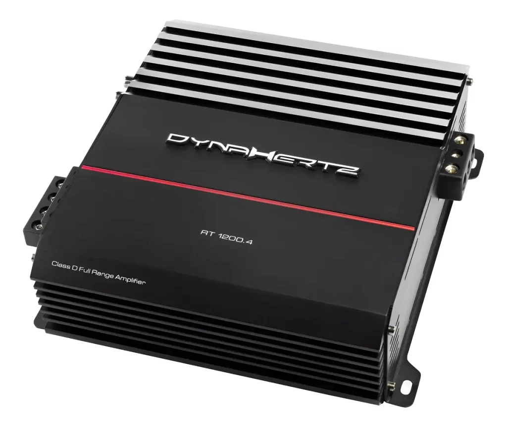 Potencia Amplificador Dynahertz Rt 1200.4 1200w X 4 Canales – imagen 2