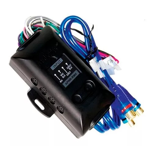 Adaptador Impedancia 4ch Audiopipe Apnr-rm4 Con Remoto