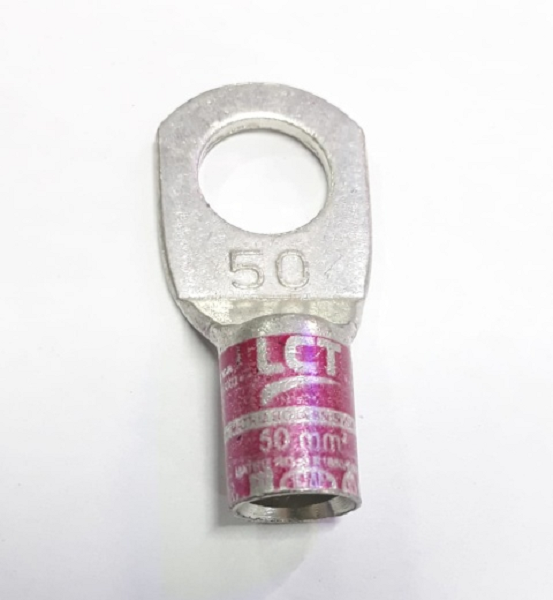 TERMINAL OJAL LCT 50/2 50MM COBRE ESTAÑADO 0AWG