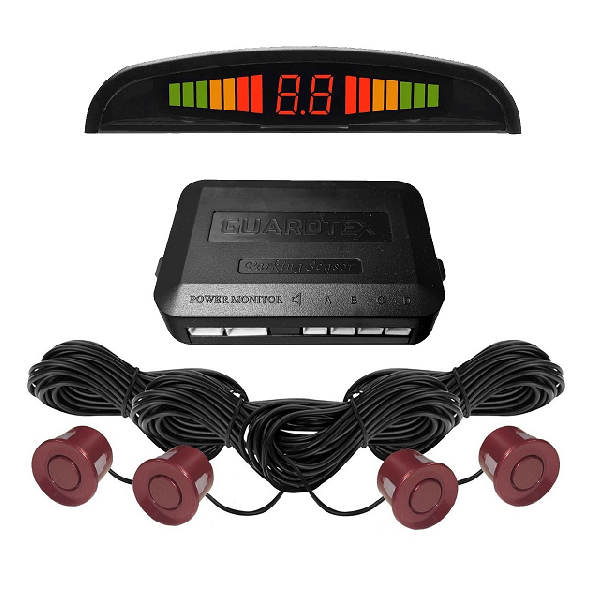 Sensores De Estacionamiento Guardtex Gps-4dr Kit 4 Bordo