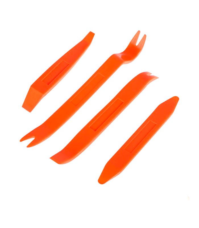Kit Bruder GJ-05 Saca Grampas Plastico Desmontaje Paneles Puerta x 4