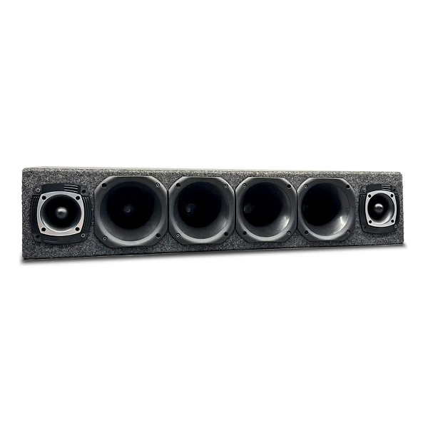 Rackera Combo Driver Blauline X4 + Super Tweeter Bl + Corneta – imagen 2