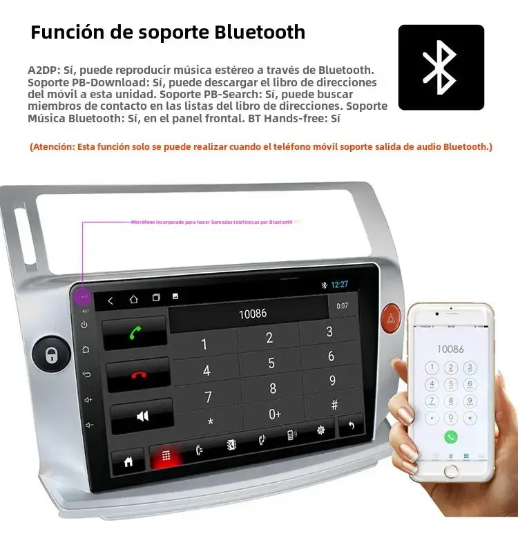 Pantalla Multimedia Android Citroen C4 – 4gb Ram 9 Pulgadas 64 Rom – imagen 3