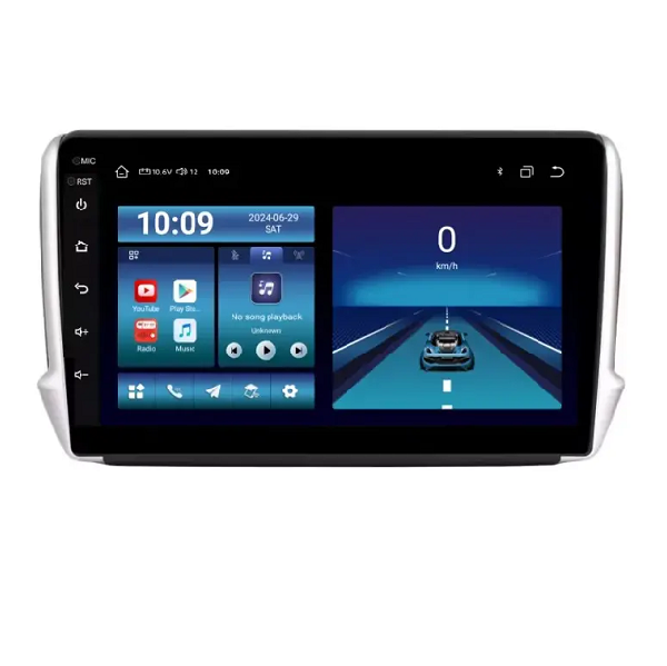 Pantalla Multimedia 10 Pulgadas Peugeot 208/2008 2008/2024 4gb Ram