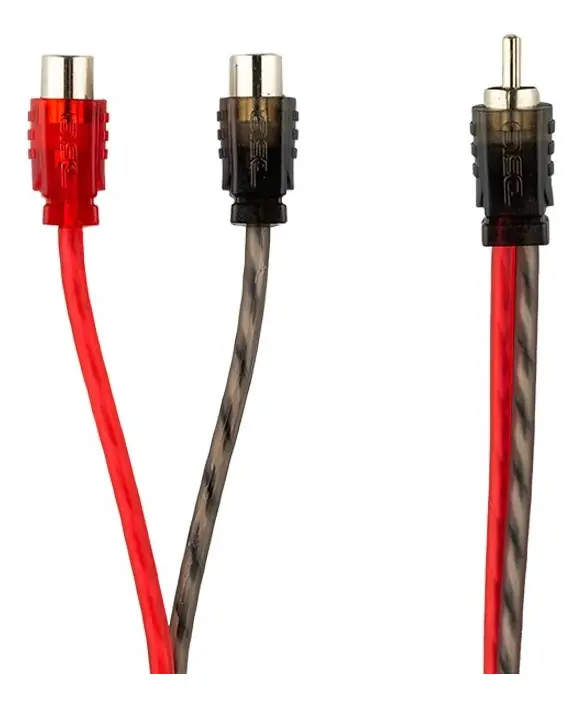 Cable RCA Y DS18 RCA-1M2F (2 Hembras 1 Macho)