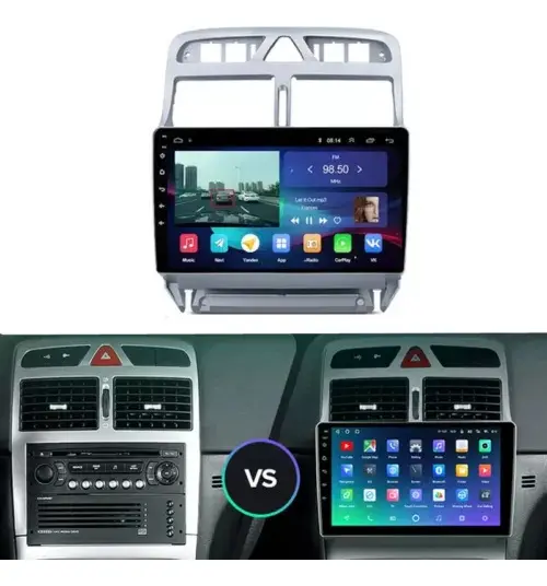 Pantalla Multimedia Peugeot 307 9 Pulgadas Android 4+64gb – imagen 2