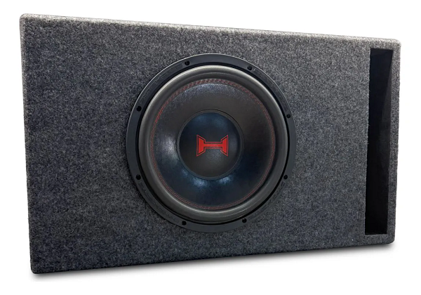 Subwoofer 12 PuLG Dynahertz H012 350rms + Cajon A Medida – imagen 2