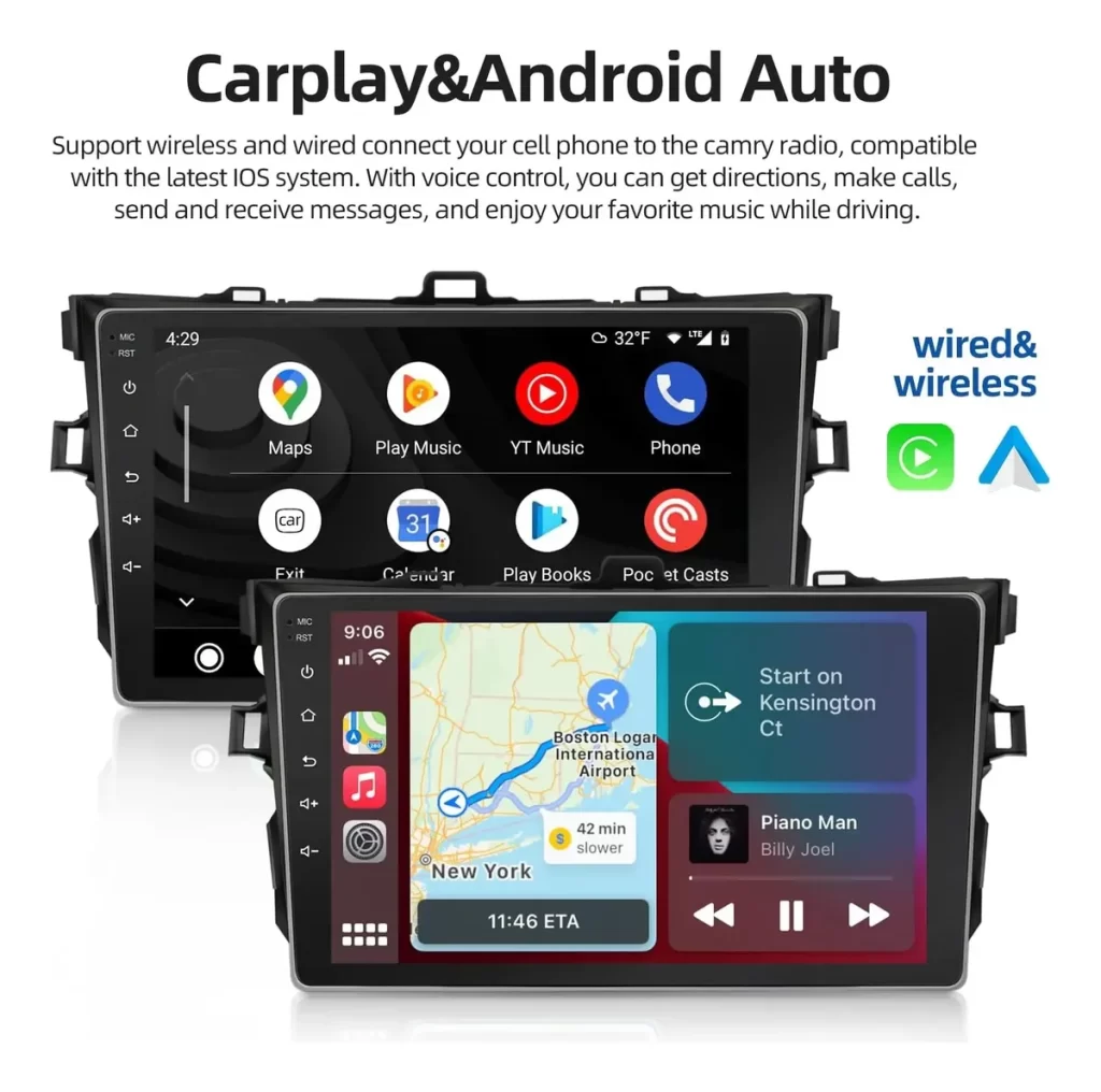 Multimedia 9 Pulgadas Android Corolla 2008-2014 4gb Gps Wifi – imagen 3