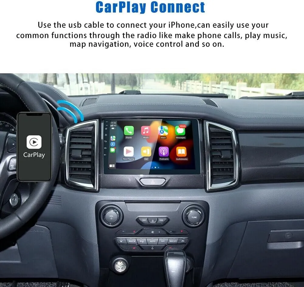 Pantalla Multimedia Android Ford Ranger 4gb Ram 9 Pulgadas 64 Rom – imagen 3
