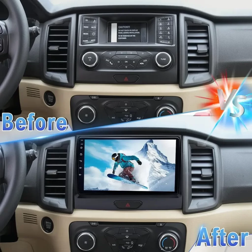 Pantalla Multimedia Android Ford Ranger 4gb Ram 9 Pulgadas 64 Rom – imagen 4