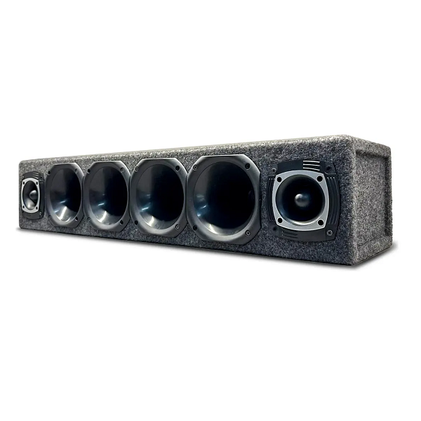 Rackera Combo Driver Blauline X4 + Super Tweeter Bl + Corneta – imagen 3
