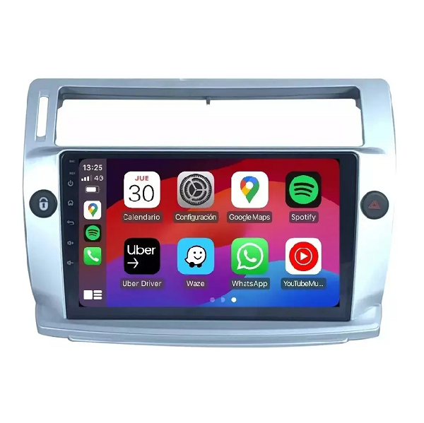 Pantalla Multimedia Android Citroen C4 - 4gb Ram 9 Pulgadas 64 Rom