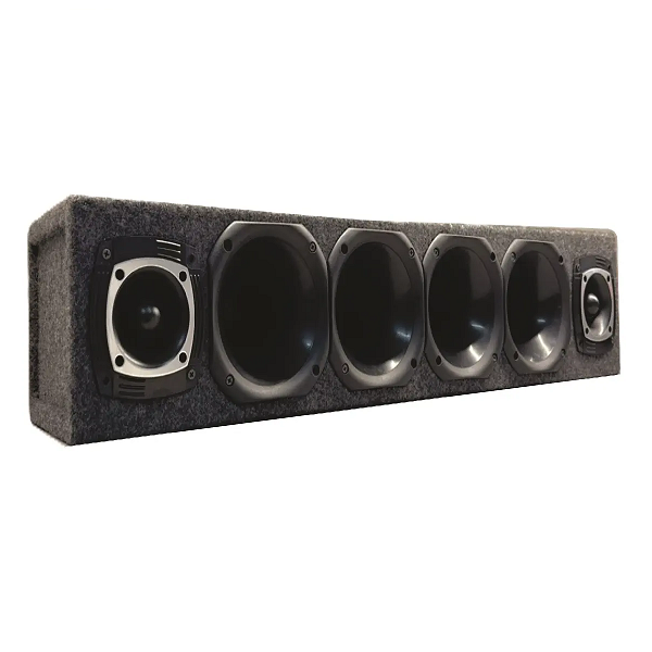 Rackera Combo Driver Blauline X4 + Super Tweeter Bl + Corneta
