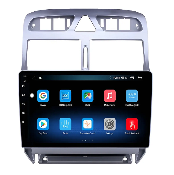 Pantalla Multimedia Peugeot 307 9 Pulgadas Android 4+64gb
