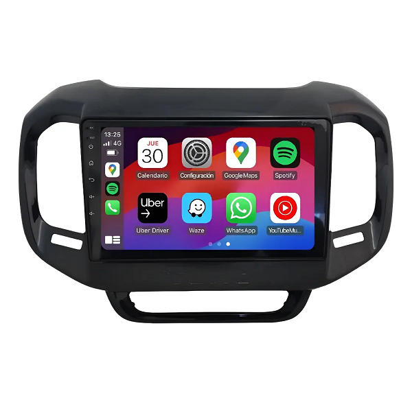 Pantalla Multimedia Android 9 Pulgadas Fiat Toro 4gb Ram Car Play Gps