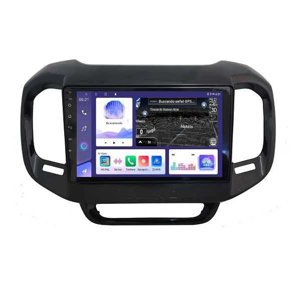 Pantalla Multimedia Android 9 Pulgadas Fiat Toro 4gb Ram Car Play Gps – imagen 2