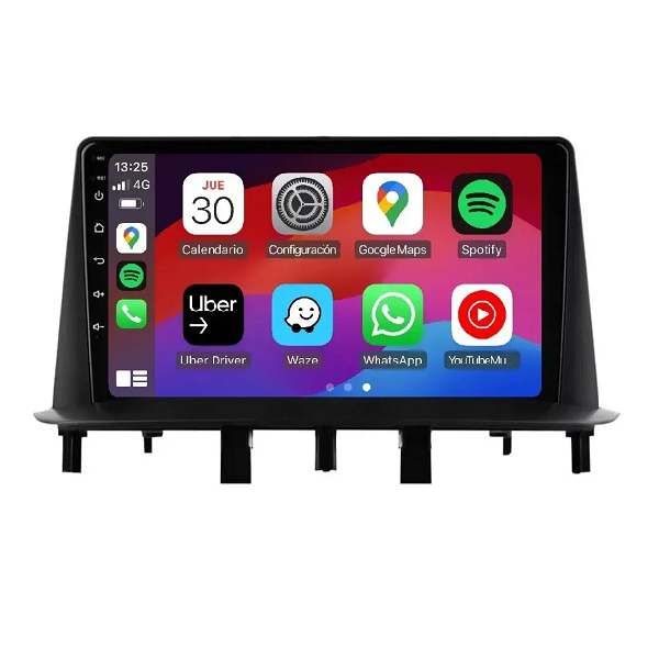 Pantalla Multimedia Renault Fluence - Megane 3 4gb Ram 9 Pulgadas Full Hd