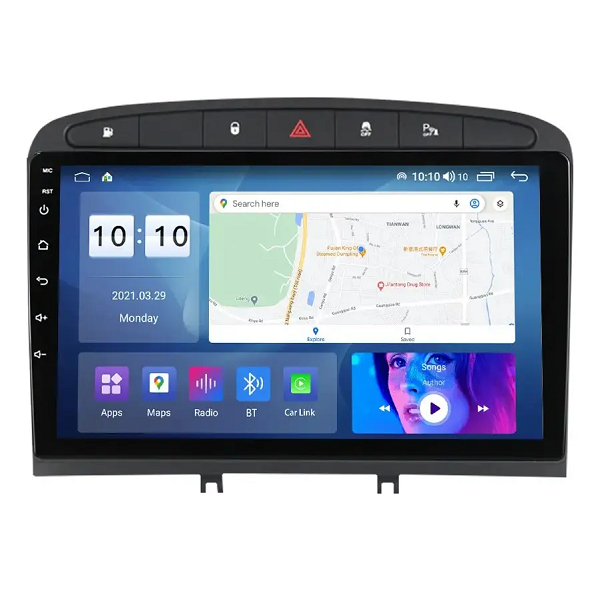 Multimedia Peugeot 308 408 4+64gb 9 Pulgadas Android Carplay – imagen 2