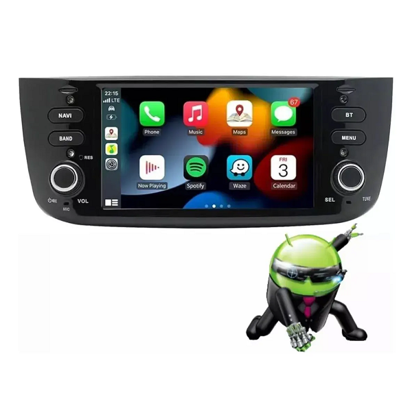 Pantalla Multimedia 8 Pulgadas 4gb Punto Linea 2014-2019 Gps – imagen 2
