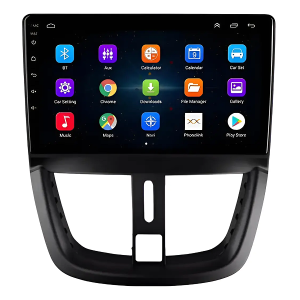 Pantalla Multimedia Android Peugeot 207 9 Pulgadas 4gb Car Play Gps – imagen 2