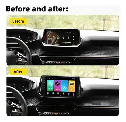 Pantalla Multimedia Android 10pulgadas Peugeot 208/2008 4gb 2021-2022 – imagen 3