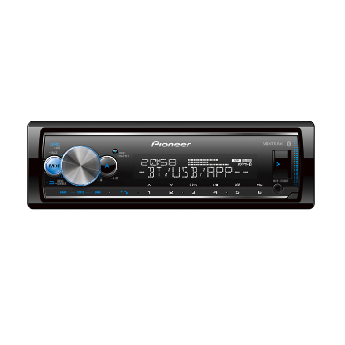 Estéreo Pioneer Mvh-x700bt Bluetooth 3 Par Rca Usb