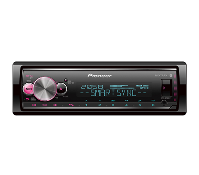 Estéreo Pioneer Mvh-x700bt Bluetooth 3 Par Rca Usb – imagen 2