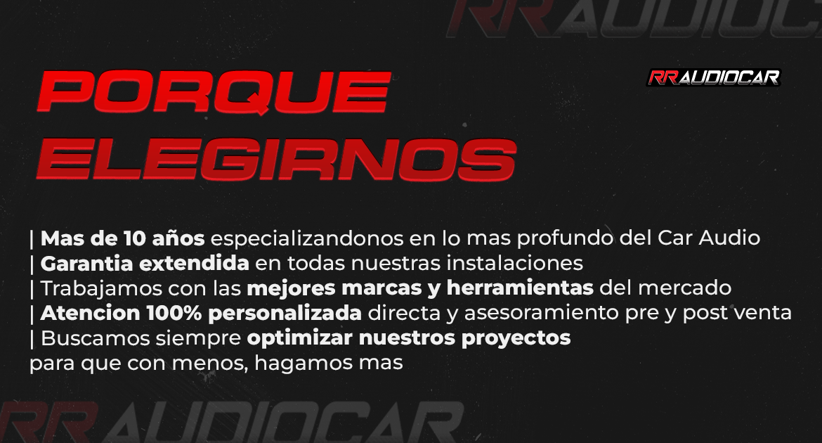 ¿Por qué elegirnos?