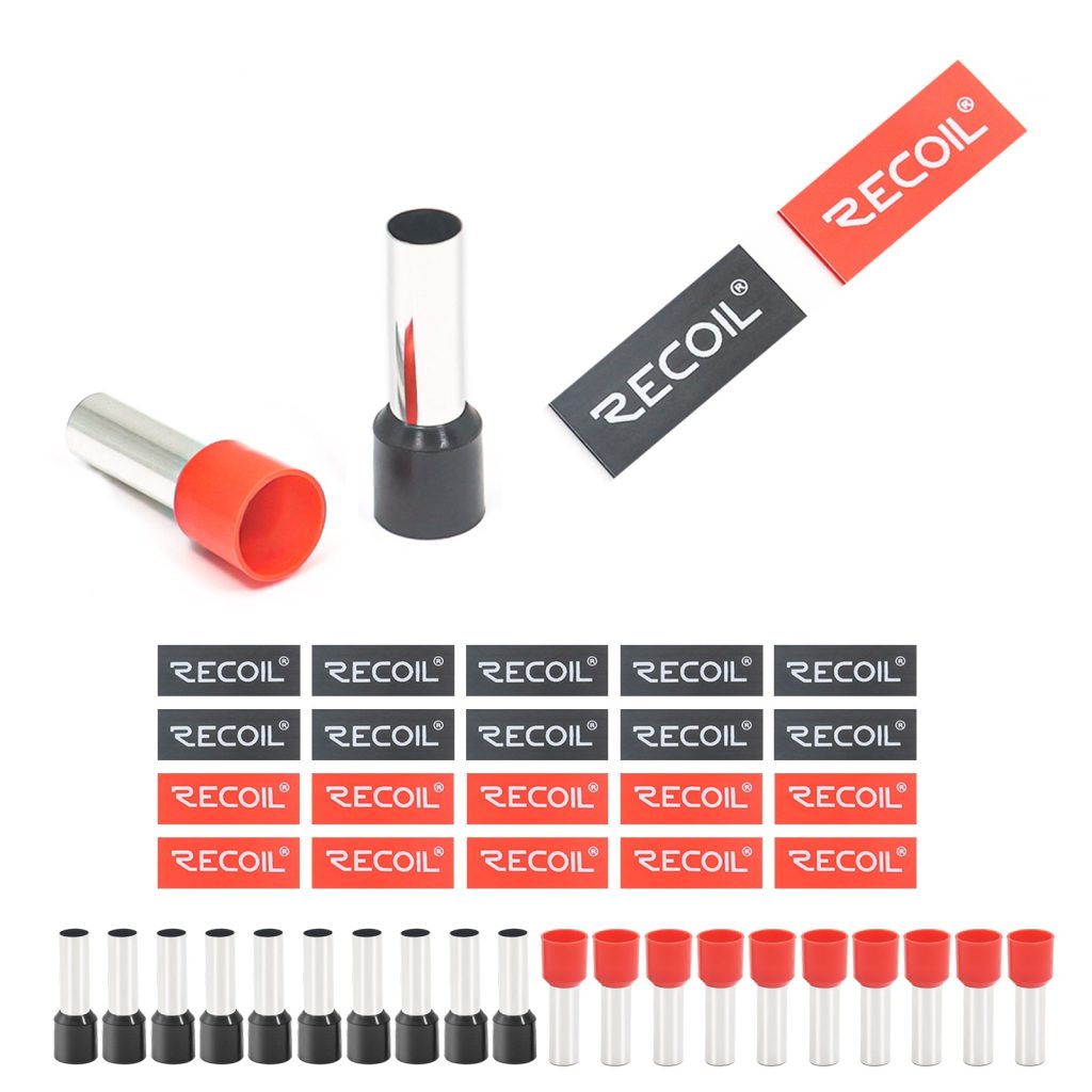 Terminales Ferrules Recoil Wf1220 12ga Bolsa X 20 Unidades – imagen 1