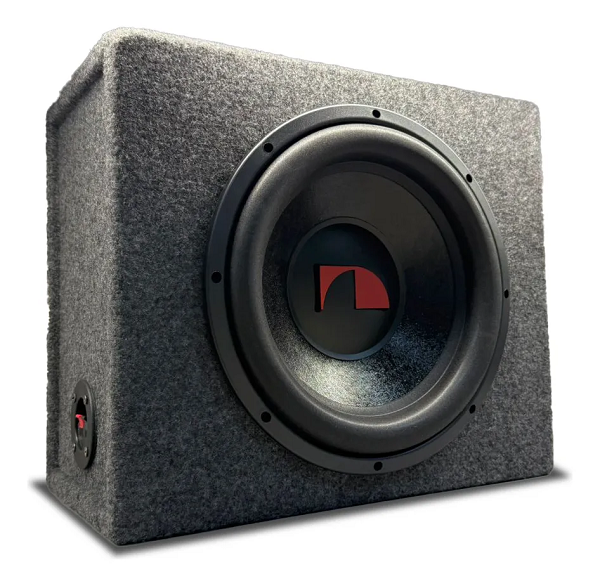 Combo Subwoofer 12 PuLG. Nakamichi 300rms + Cajon Sellado C/bornera