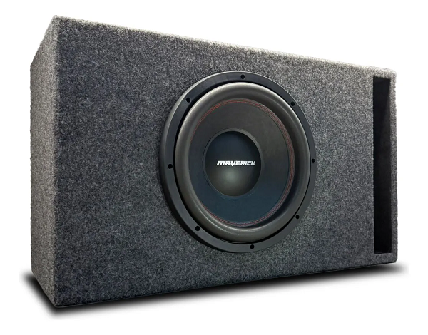 Combo Subwoofer 12 PuLG. Maverick 800w + Cajón A Medida Alfombrada – imagen 2