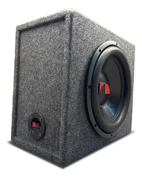 Combo Subwoofer 12 PuLG. Nakamichi 300rms + Cajon Sellado C/bornera – imagen 5