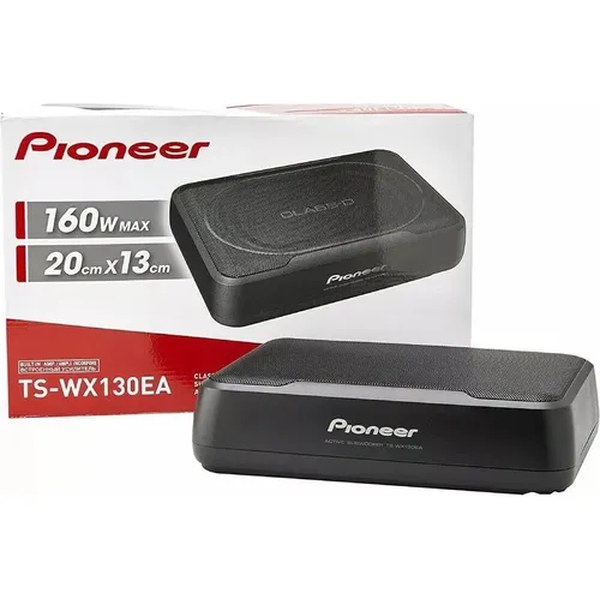 Cajón Subwoofer Activo Amplificado Pioneer TS-WX130EA 8 Pulgadas 160W Bajo Asiento – imagen 2