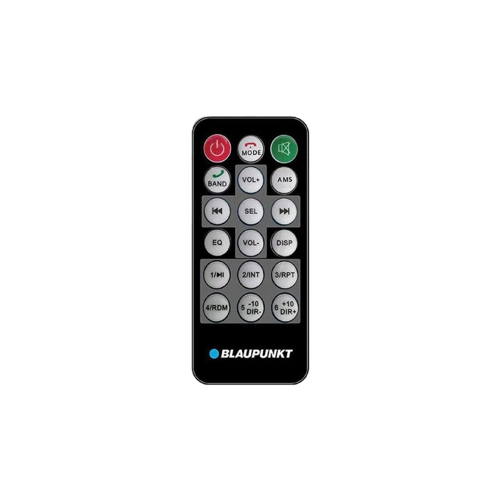 Estereo Blaupunkt Carmel 140 1 Din Bluetooth USB 3 Pares RCA 4x50W Frente Desmontable – imagen 3
