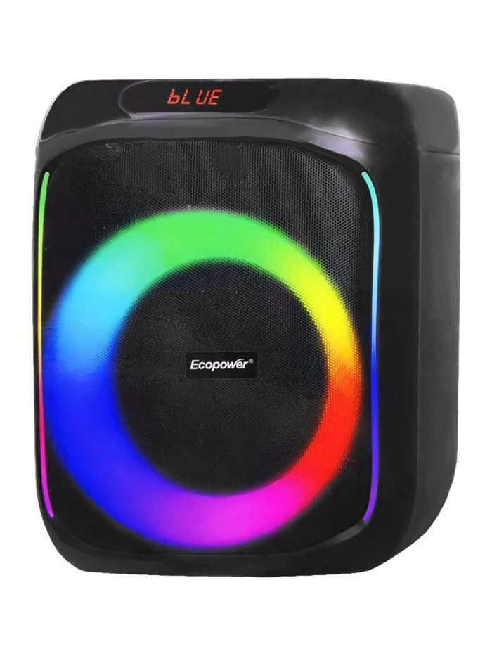 Parlante Portátil Bluetooth EcoPower Con Karaoke Bluetooth USB SD FM 20W EP2236
