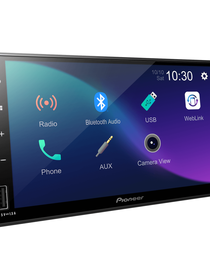 Estéreo Pantalla Pioneer DMH-A375BT 2 Din 7 Pulgadas WebLink Bluetooth USB
