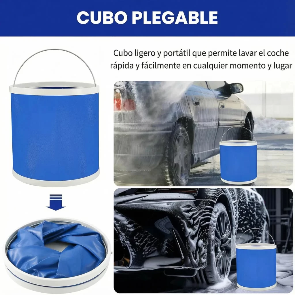 Kit de Limpieza Detailing Auto 42 Piezas Cepillos Microfibra Rociador Balde – imagen 4