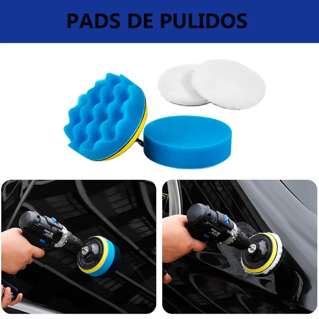 Kit de Limpieza Detailing Auto 42 Piezas Cepillos Microfibra Rociador Balde – imagen 8