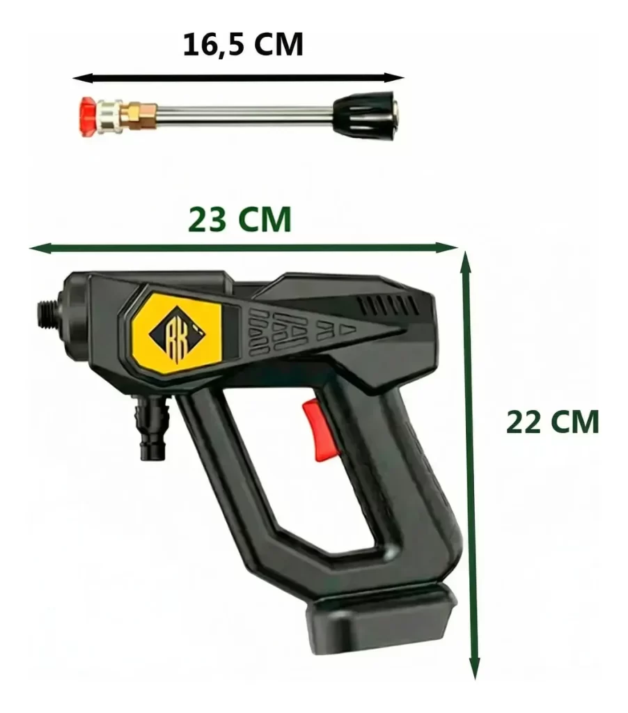 Hidrolavadora Portátil Inalámbrica Rapikit HPW28 Con 2 Baterias – imagen 2