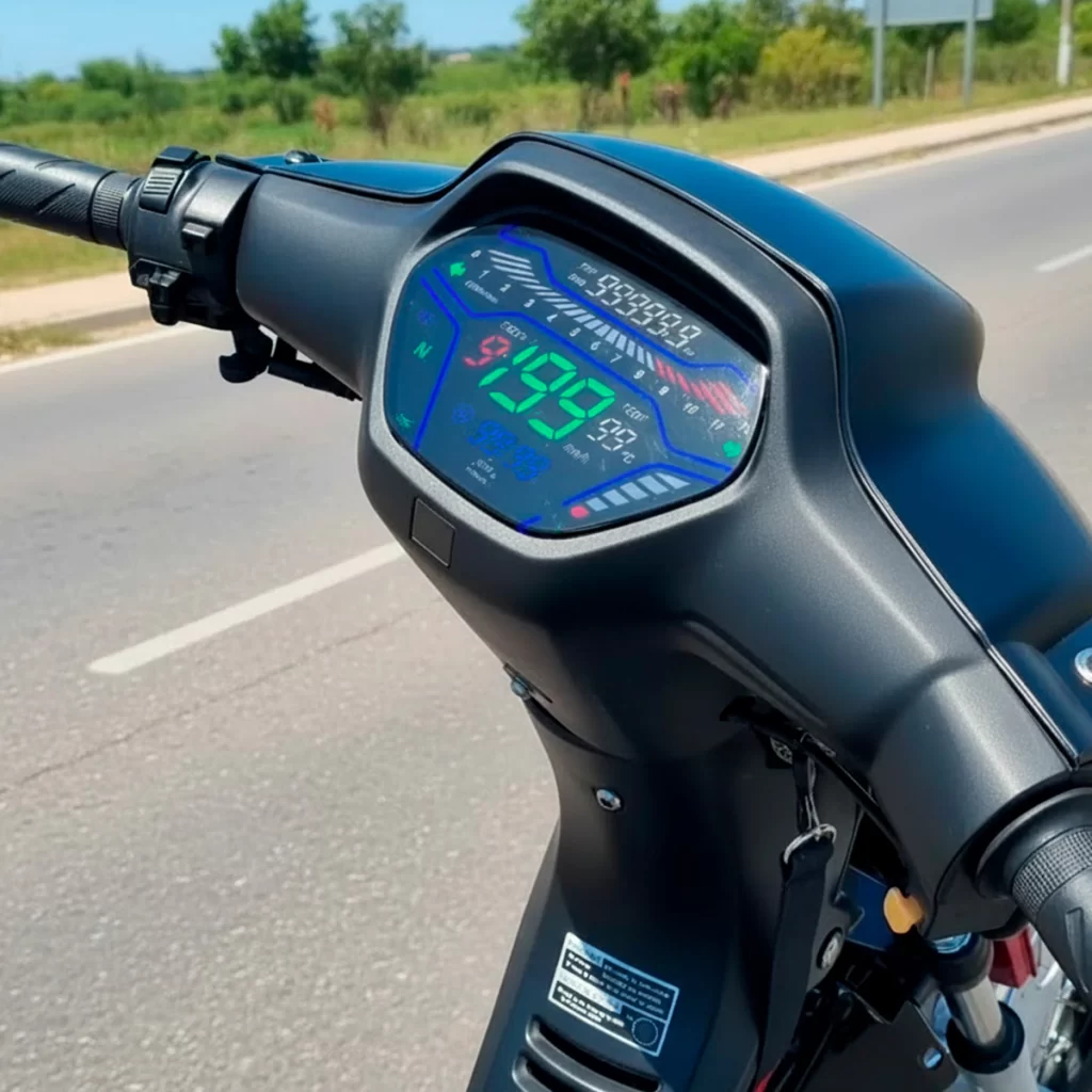 Tablero Digital Para Moto Honda Wave 110 Rapikit MG-CU110 Velocímetro LCD – imagen 4