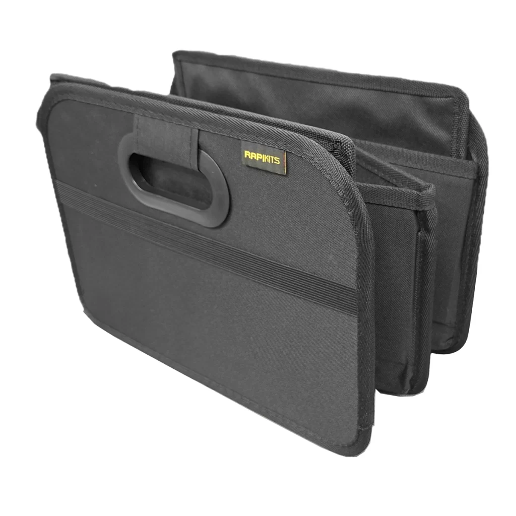 Organizador de Baúl Plegable Rapikit TO-50BK Negro Poliéster Para Auto Camioneta – imagen 2