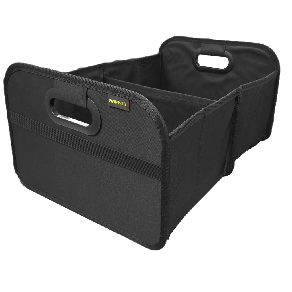 Organizador de Baúl Plegable Rapikit TO-50BK Negro Poliéster Para Auto Camioneta – imagen 1