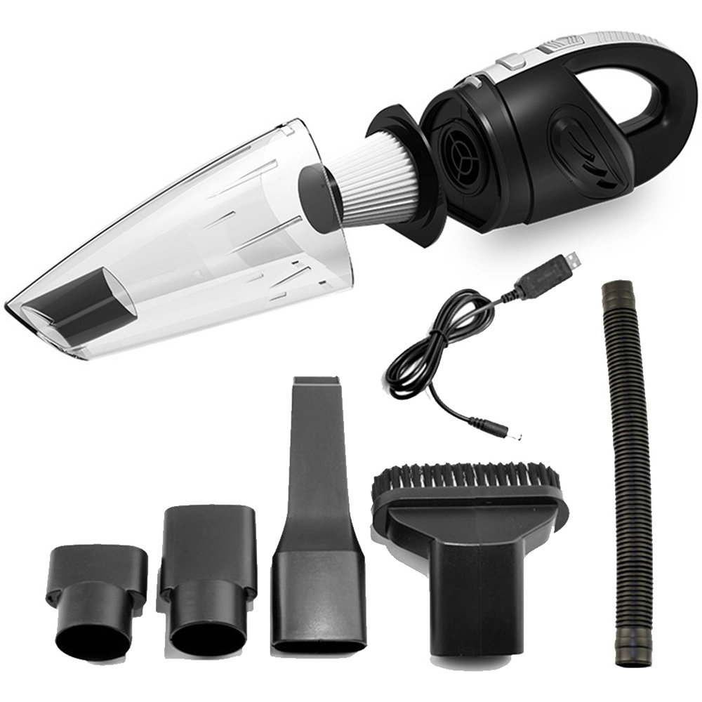 Aspiradora Portátil Inalámbrica A Bateria Rapikit VC-320 USB 120W Recargable Auto