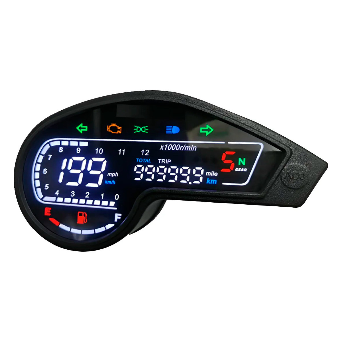 Tablero Digital Para Moto Honda XR150 Rapikit MG-OF150 Velocímetro LCD