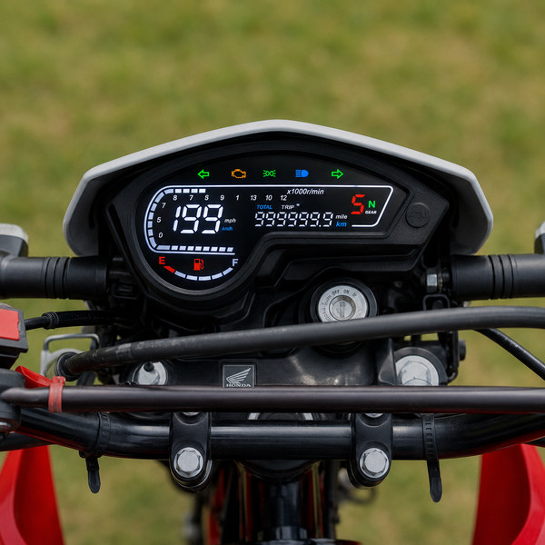 Tablero Digital Para Moto Honda XR150 Rapikit MG-OF150 Velocímetro LCD – imagen 2
