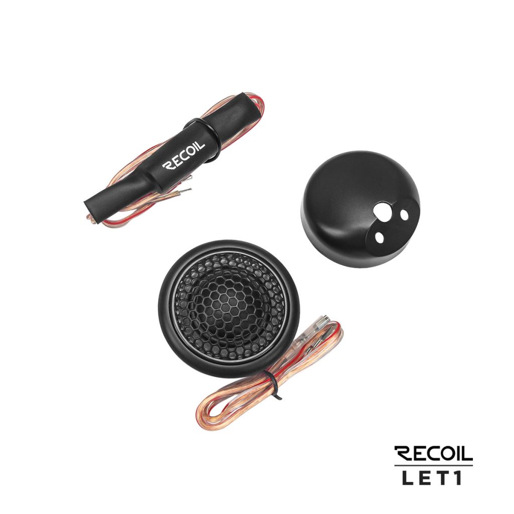 Par Tweeter Domo Seda Recoil LET1 25W RMS 50W 4 Ohms – imagen 3