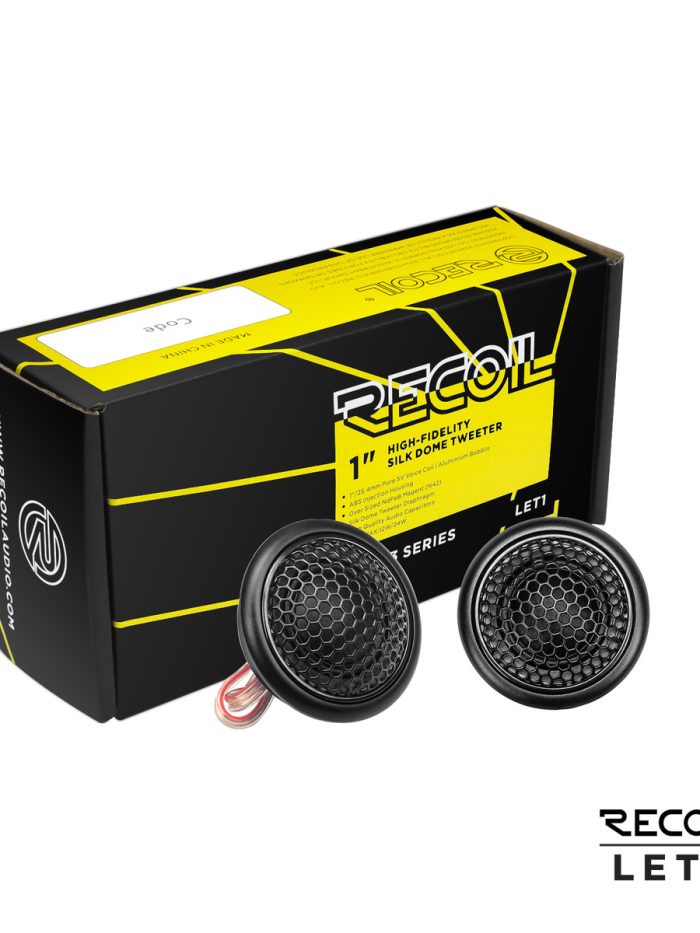 Par Tweeter Domo Seda Recoil LET1 25W RMS 50W 4 Ohms